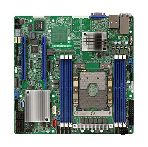 Asrock Rack Micro Atx Server Motherboard Lga3647 Intel C621 Dual