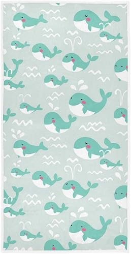 Miniatura 8 de senya Toalla de mano de fantasma de calabaza de Halloween, toallas de lujo ultrasuaves para baño, 30 x 15 pulgadas