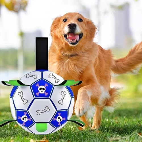 Ballon de foot pour chien jouet de rassemblement interactif durable