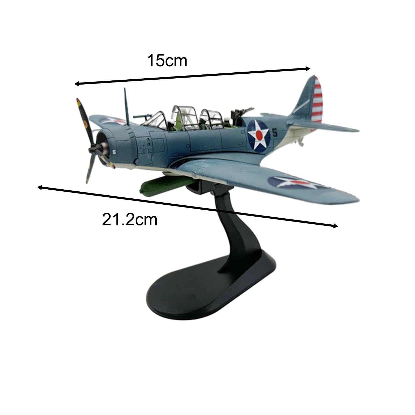 Avión de a Escala 1:72, Modelo de Metal Fundido a Presión, Regalo para Niños, Juguetes para Aficionados.