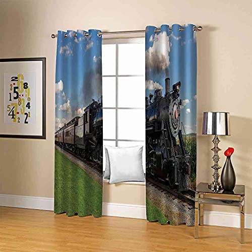 Rideaux occultants 100% polyester isolé thermique phonique train - 5