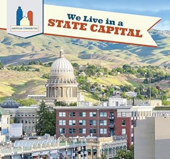 Paperback We Live in a State Capital Book