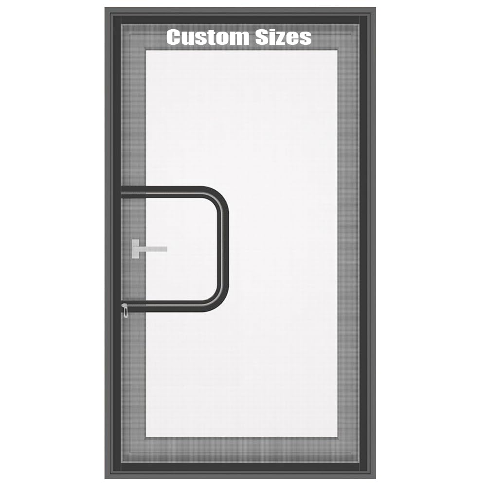 Self-Adhesive Fly Screen,Mosquito Window Nets to Keep Bugs Out,Custom Size