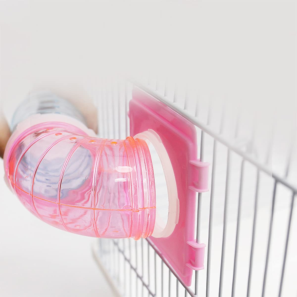 BCOATH Hamsterkäfig Röhren Set - Kunststoff Tunnel & Verbindungselemente Für DIY Käfigerweiterung