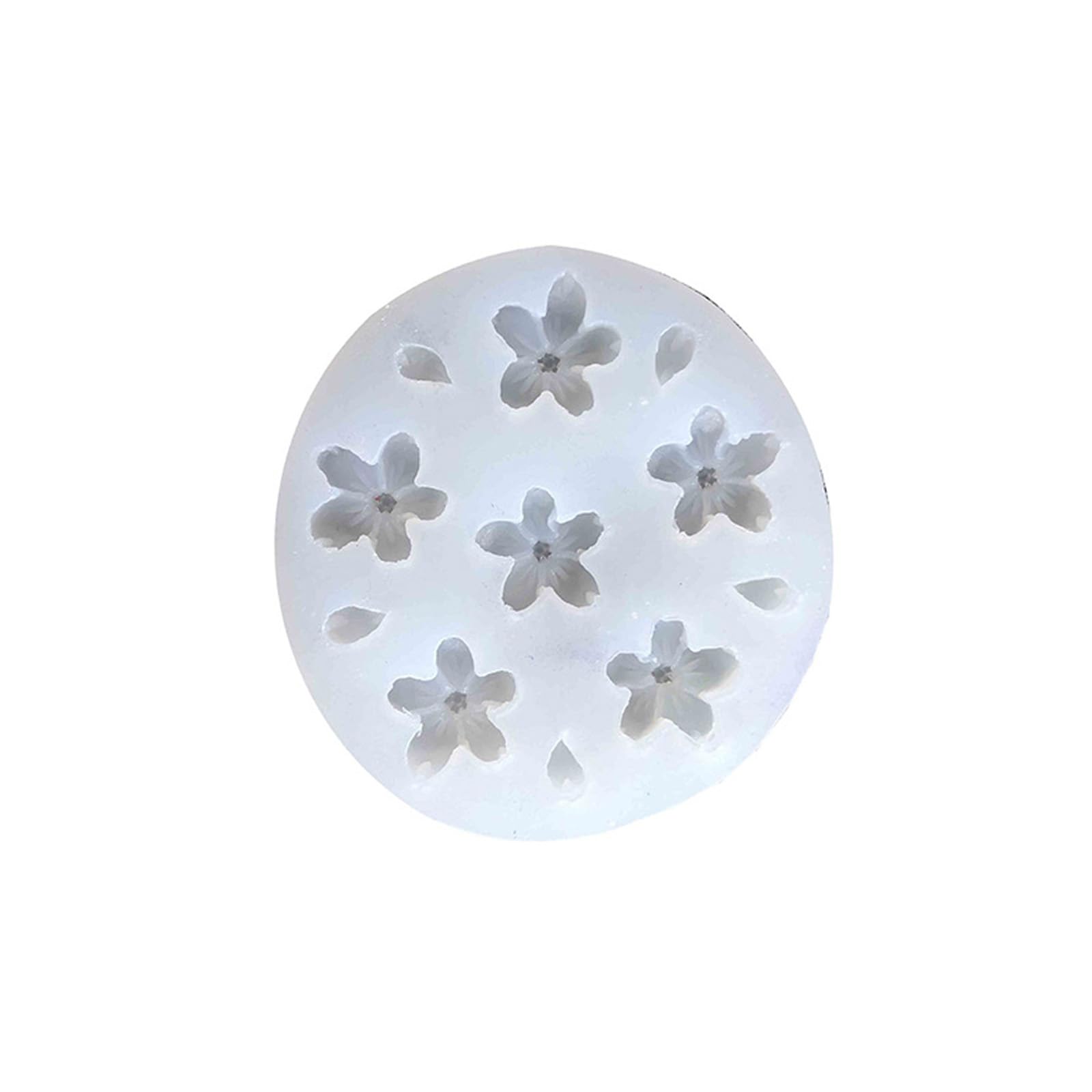 Tsophreniq Flowers Molds Fondant Silicone Baking Casting Epoxy Resin Chocolate Cake Fondant Flowers Silicone