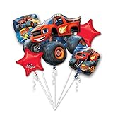 Blaze and the Monster Machine Balloon Bouquet Set Party Decoration for Kids