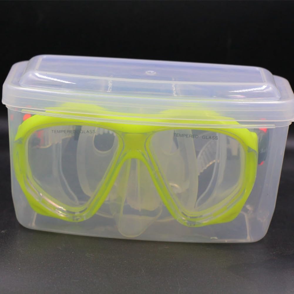 4 Packung Scuba Mask Box Tauch Schnorchel Maske Aufbewahrungs Koffer Druck Fester Dichter Koffer