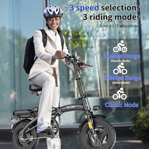 Folding Electric Bike for Adults, Peak 750W Motor,23MPH Max