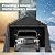 10 x 20 FT Heavy Duty Carport, Portable Outdoor Parking Shelter with 240 g PE Tarpaulin, 1.2mm Thickened Galvanized Steel Tubing Frame, for Pickup Trucks, Boats