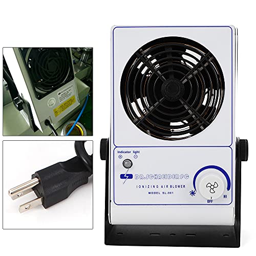 Akasping OT-LMLZBY-2516-LXMLU-231124 Ionizing Air Blower Fan 110V Anti Electrostatic Ion Blower Anti-Static Ionizer Esd Static Electricity Elimination Eliminator Fan Adjustable Wind Speed thumb #3