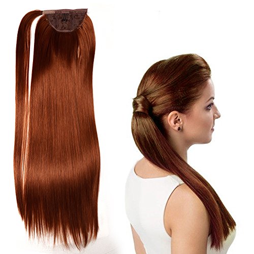 Bella Hair Remy Sintetico Handmade Coda di Cavallo...