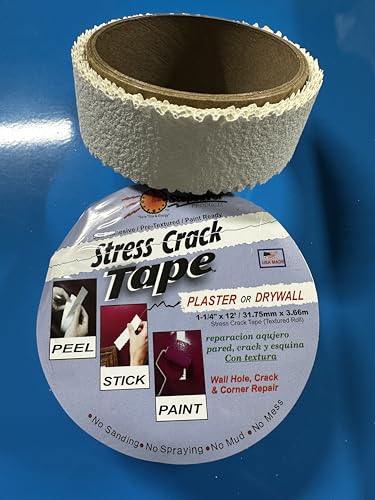 Stepsaver Products Self Adhesive Stress Crack Tape (1.25'' x 12' Textured Roll) Item 7012