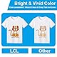 LCL 400 ml Sublimationstinte Nachfüllpackung kompatibel für Epson EcoTank et 1810 2810 2820 2850 2830 2815 4810 Drucker ET-3700 for Heat Transfer Mug,Tumbler,T-Shirts(Autofill/UV-Schutz/Unnötig ICC)