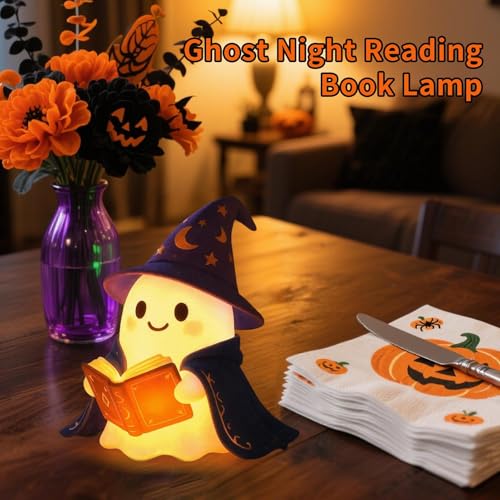 Lampe ghost Halloween LED décorative pour chambre enfant et bureau - 2