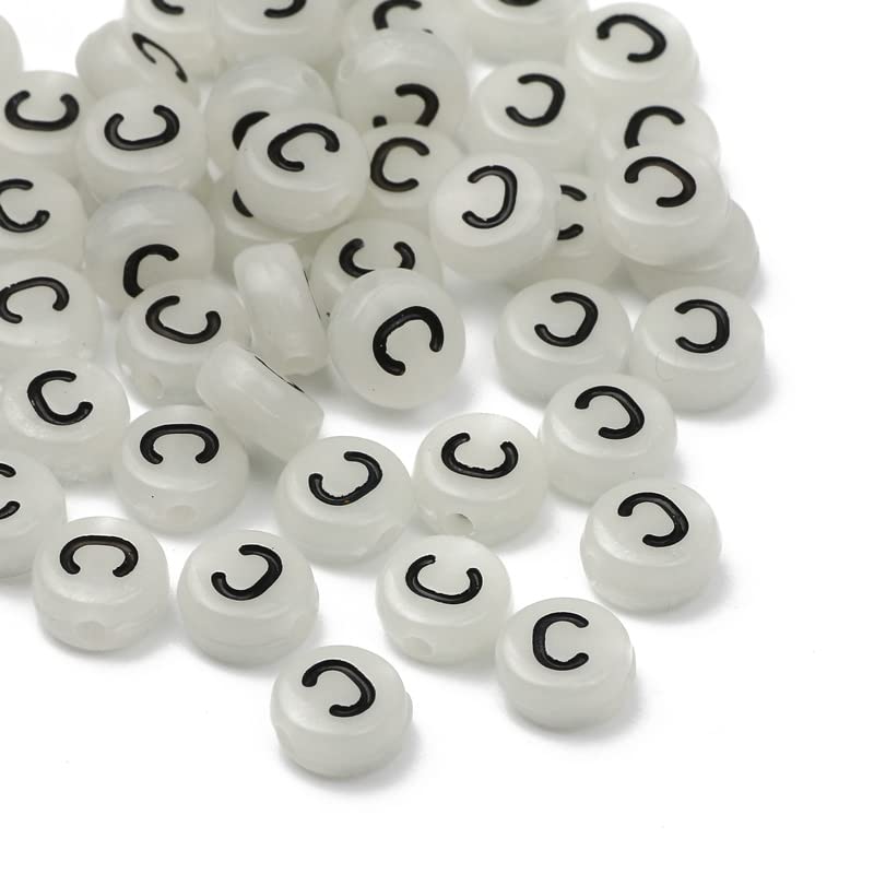 Perline A Cubo Con Lettere Colorate In Gelatina Da 6 Mm, 100 Pezzi - Foto 2