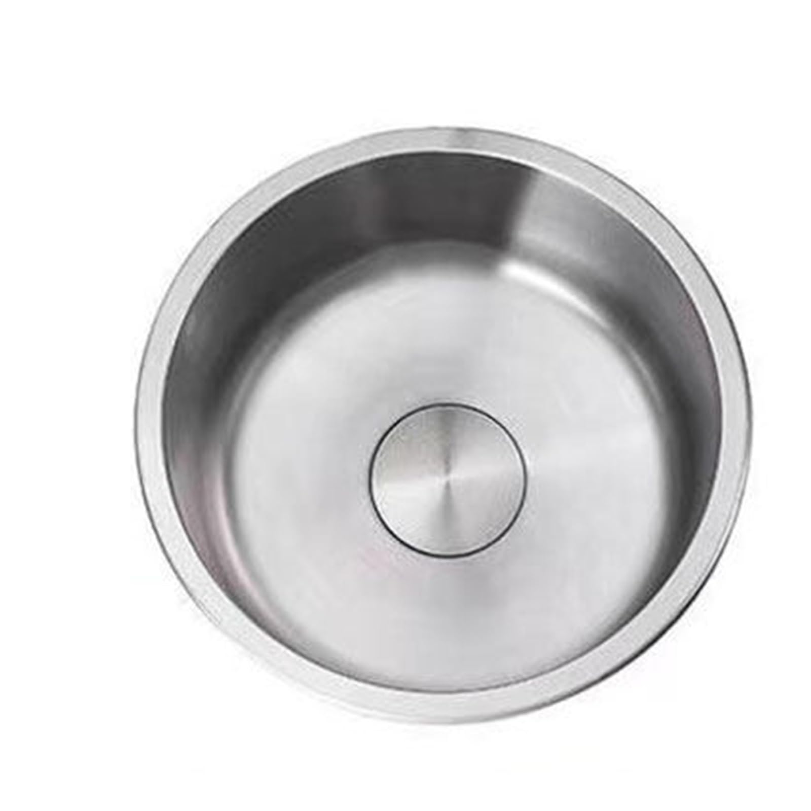 Fregadero de cocina pequeño de acero inoxidable 304 bajo encimera de 36 cm con desagüe completo