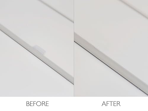 Miniatura 4 de Kit de reparación de retoque de pintura de gabinete para tocador de cocina o baño, blanco - Design House, 921387-WH