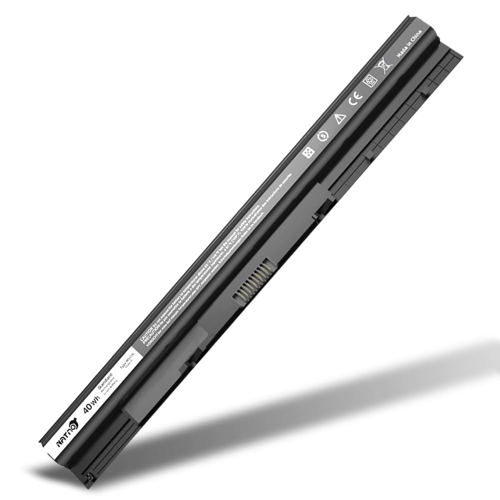 NATNO M5Y1K Battery for Dell Inspiron 14-3000 14-5000 15-3000 15-5000 3451 3458 3551 3552 3558 5451 5455 5551 5552 5555 5558 5559 5566 3565 3567 5758 3452 3458 5458 5755 5756 5758 Laptop 14.8V