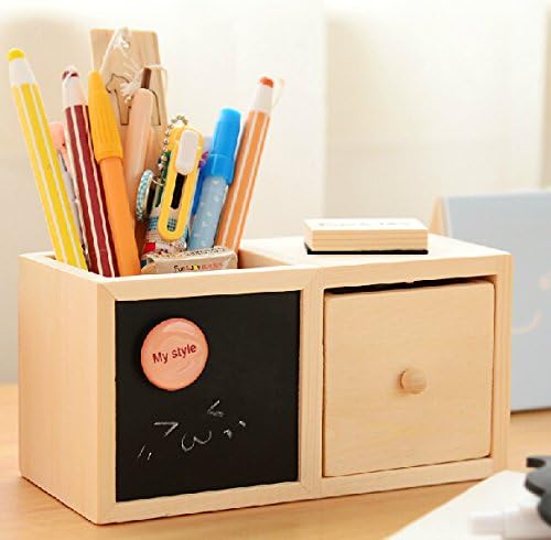 Luxury Artwork Collection Pen Organizer Desk Sorter Room Dec DIY Blackbord