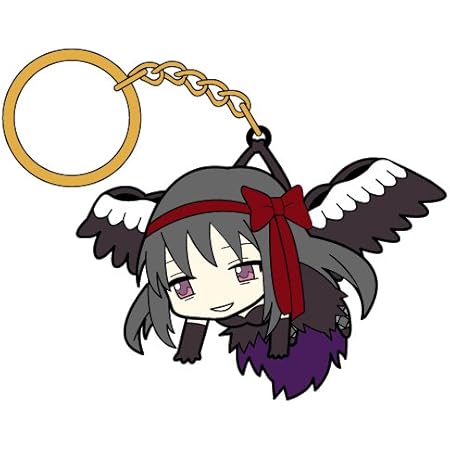 Amazon 劇場版 魔法少女まどか マギカ 新編 叛逆の物語 悪魔ほむらつままれキーホルダー アニメ 萌えグッズ 通販