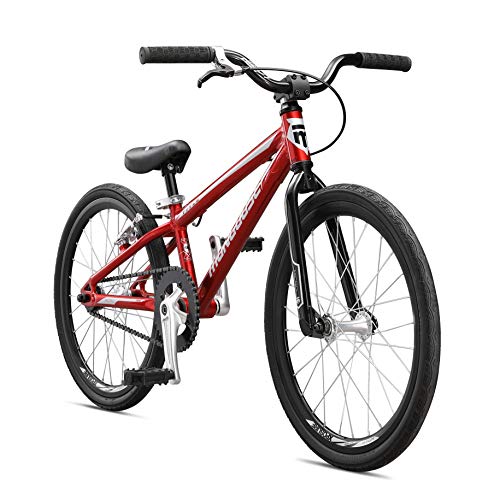Mongoose Title Micro BMX Race Bike, 20-Inch Wheels, Beginner to Intermediate Riders, Lightweight