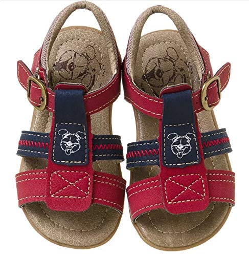 SANDALIA INFANTIL MASCULINA VERMELHA KLIN 133066000