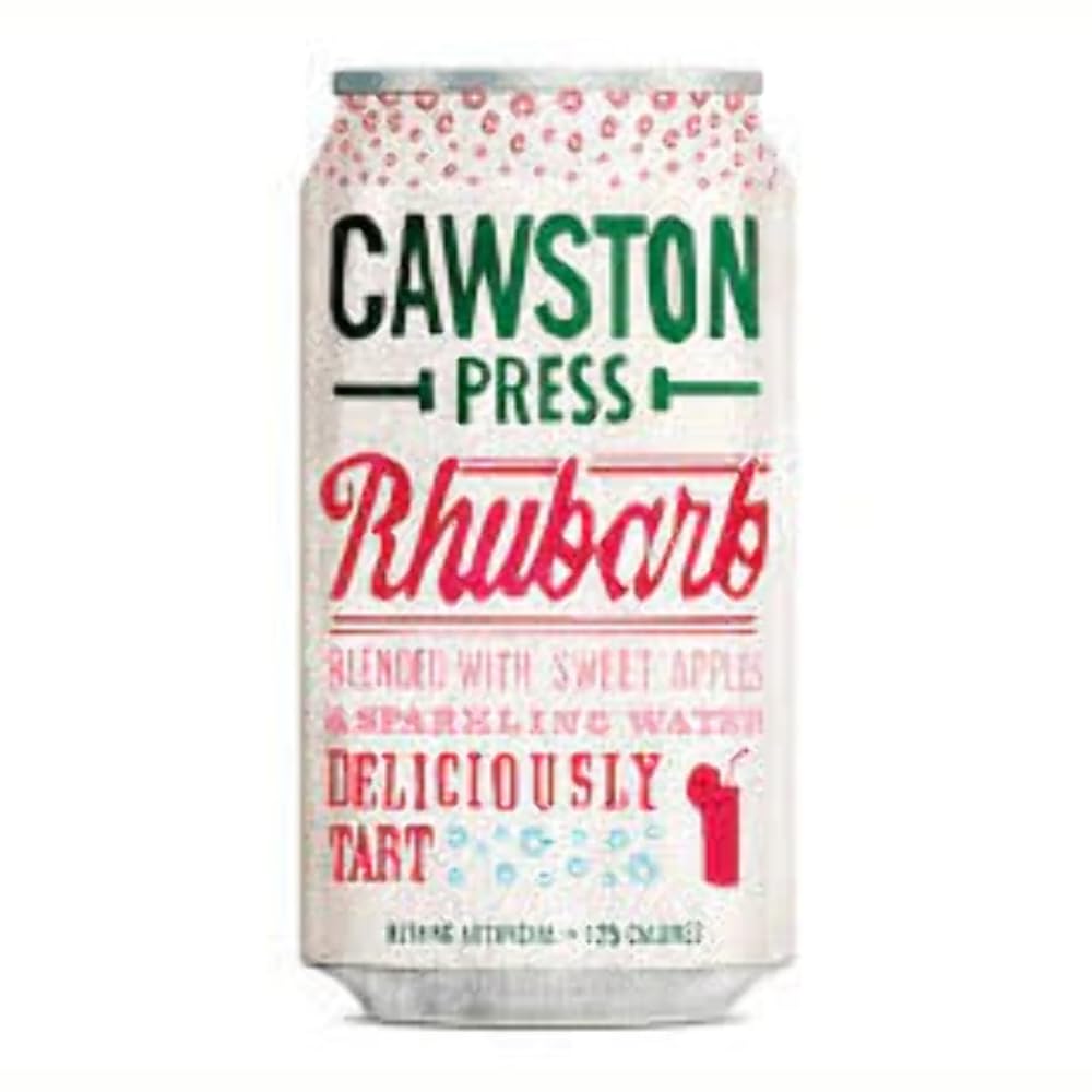 Cawston Press Soft Drink, Rhubarb, Can, 330ml