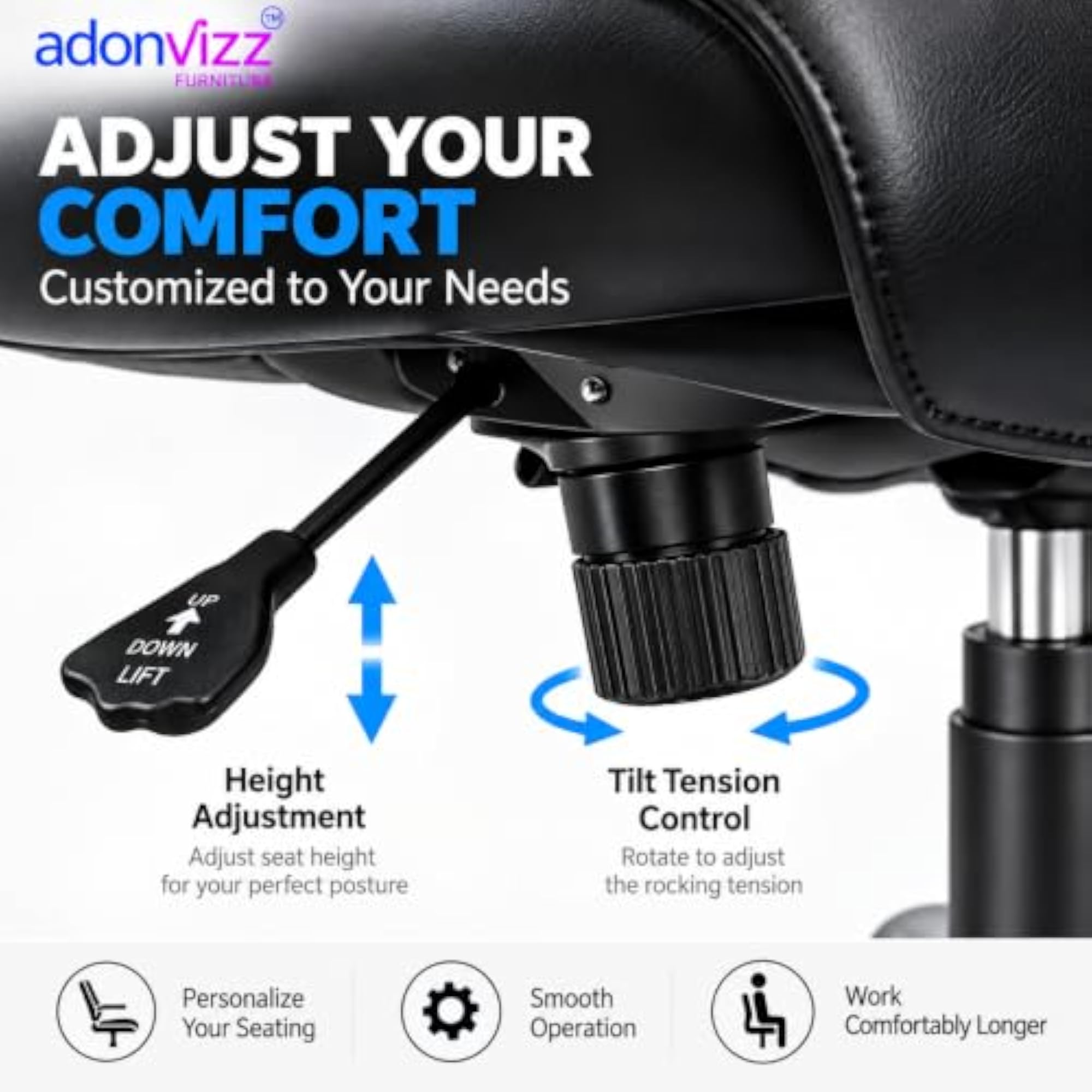 Executive Ergonomic Office Chair, High Back