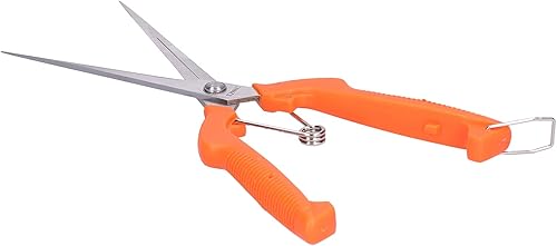 Tijeras de podar de jardín, tijeras de podar de mano, tijeras de jardín de floristería, tijeras de mango largo para recolección de frutas para