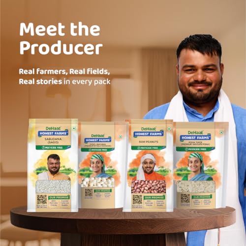 Image of DeHaat Honest Farms Pesticide Free Raw Peanuts 1000 gram (Pack of 2)