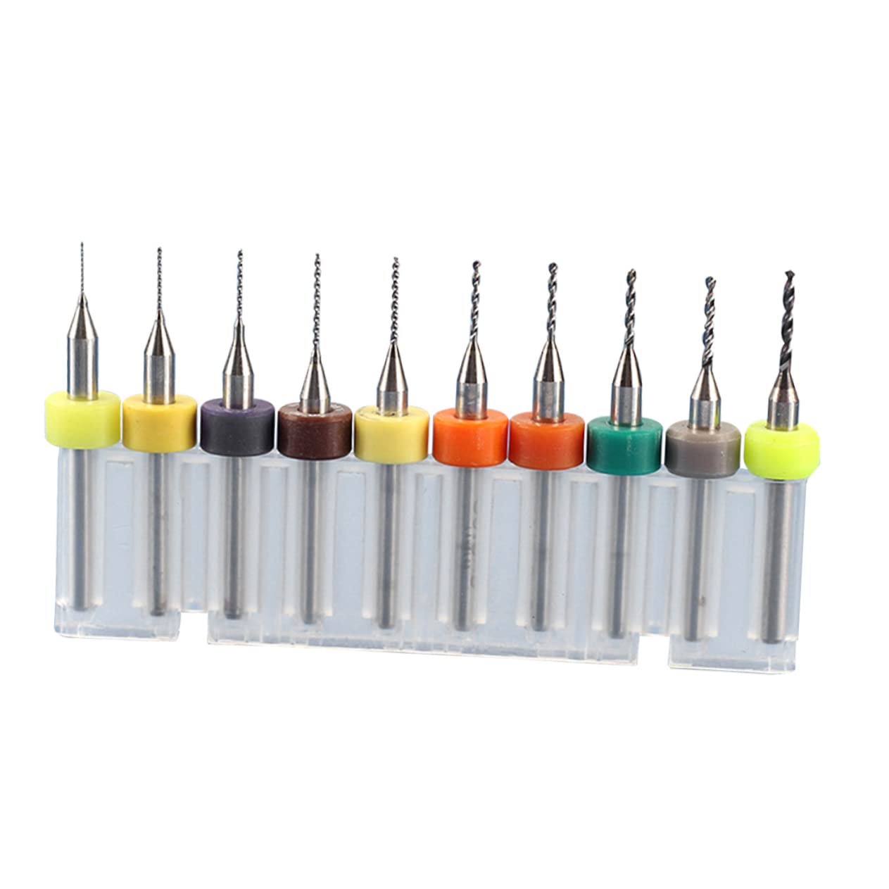 Housoutil Set Di 30 Punte Per Trapano Per Circuiti Stampati 2 1 Mm-3 0 Mm Robuste E Precise.