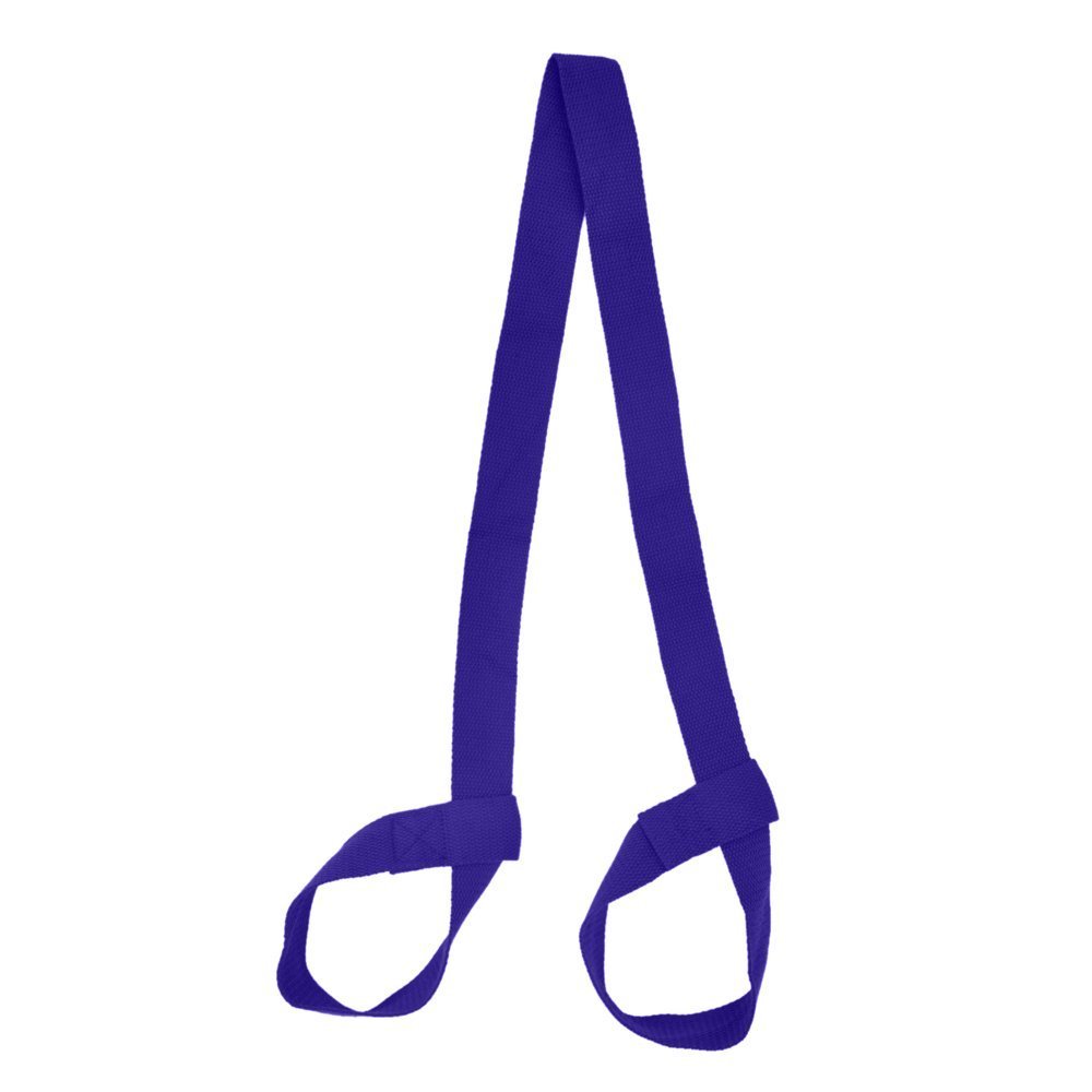 WannGe Durable Yoga Mat Harness Strap Sling, Yoga Mat Carrying Strap - Purple