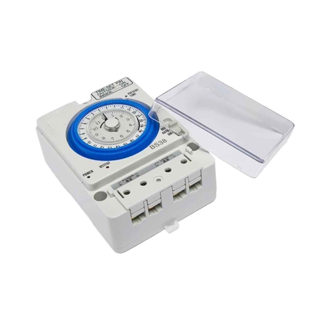 Timer 220 V 110 V Timer 24 Ore, Interruttore con 96 Volte di accensione/spegnimento al Giorno unità di impostazione Minima 15 Minuti