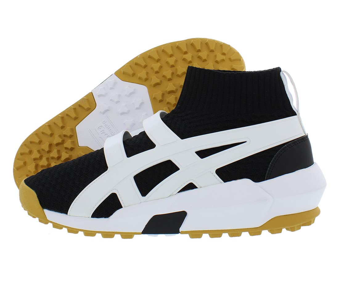 Onitsuka TigerAsics Knit Trainer, Black/White, Size 8