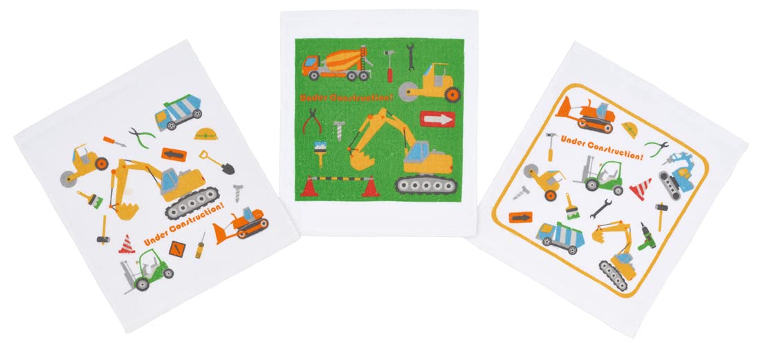Skater (Skater) Napkin Towel 3-Piece Set Working Car OAC1T-A : Home & Kitchen