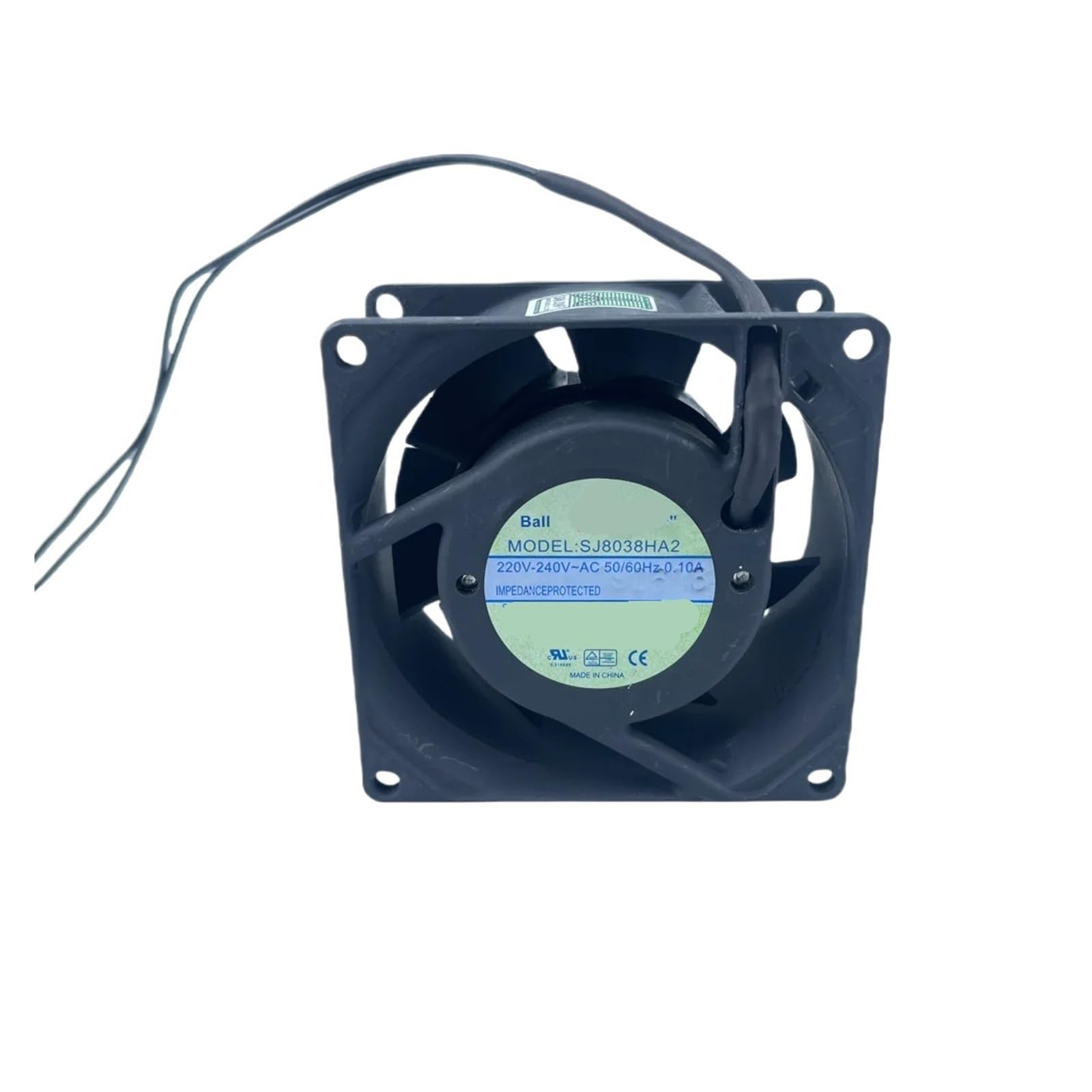 KNIUWMBMH SJ8038HA2 8cm 80mm 8038 AC 220v 50/60hz 0.10A Cooling Fan 80X80X38Mm