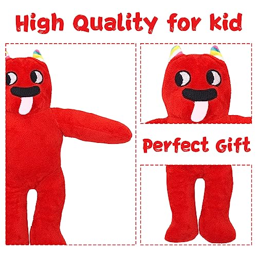 Plsdoit Garten Of Banban Plush, 10''Garten Of Ban Ban Plushies Toys,Soft Cotton Stuffed Plush Doll Toy Stuffed Ornaments Gift(Red) #TOP1