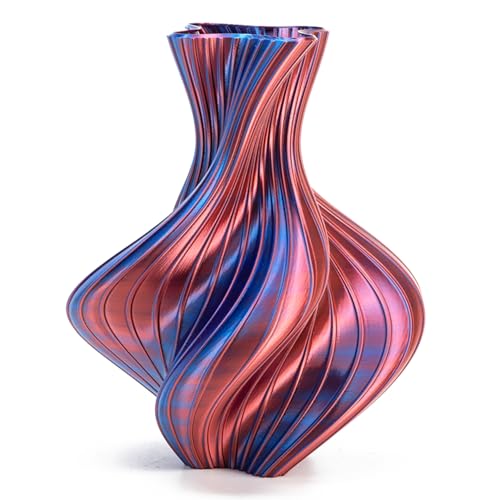 Image of Silk Dual Color Blue Red PLA 1.75mm 1kg Shiny 3D Printer Filament FDM AMS