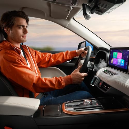 Diffuseur de ventilation de voiture en aluminium anodisé pour SUV
