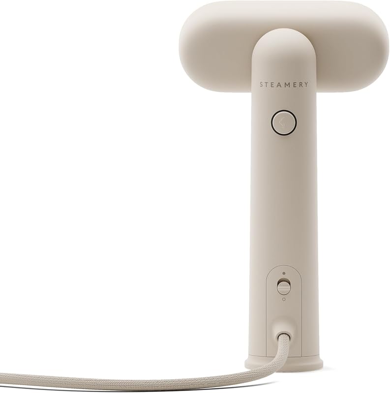 Travel Steamer Cirrus Lite, 1200W, Steam Output 16g/min, Heat up 18 Seconds, Portable & Packable, Rotating Steam Head, Dry Steam Technology (Beige)