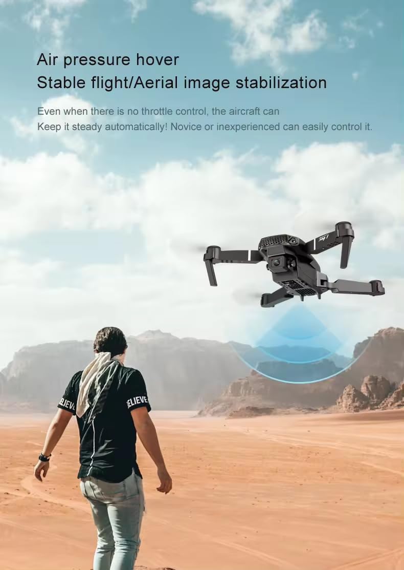 ToY DroNe-wItH-CaMeRa-fLaSh-lIgHtS-FoR-AdUlTs-4K-1080P-Hd-dRoNeS-ToYs-gPs-aAUtO-ReTuRn-oNe-tOuCh-ppOwErFuL tAkE-OfF-AnD-LlaNdInG-ReMoTe cOnTrOl-DroNe-1pCs - Image 8 thumbnail
