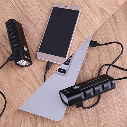 image for Abline Bike Lights, Multifunction High Intensity LED Bicycle Headlight