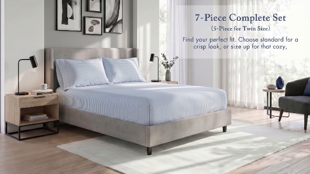 Amazon.com: Madison Park Essentials Jaxon Bed in a Bag Comforter