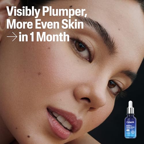 Cetaphil Repair & Renew Night Face Serum, Sensitive Skin, Vitamin E, 1oz - image 2