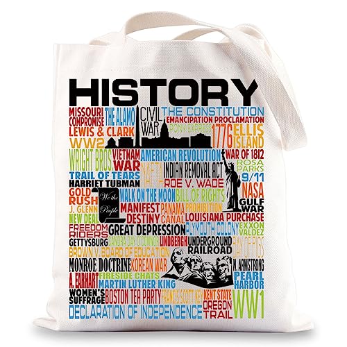 Bolso Tote de Lona para Maestra Divertido miniatura 1