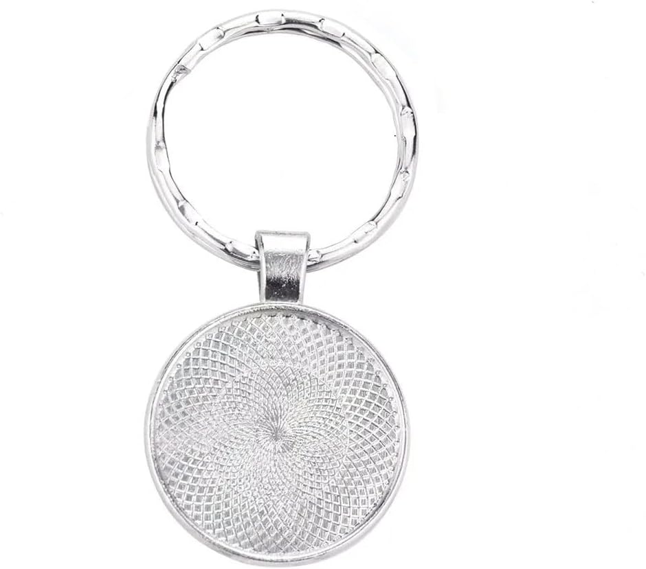 Art Attack Greek Flag Soccer Keychain, Greece National Football Team Accessories History Party Favor Fan Car Key Chain Ring Pendant Charm (Silver) - Image 2