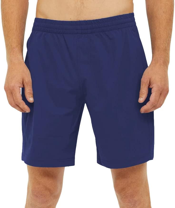 Redvanly Byron Mens Tennis Shorts - Navy/S