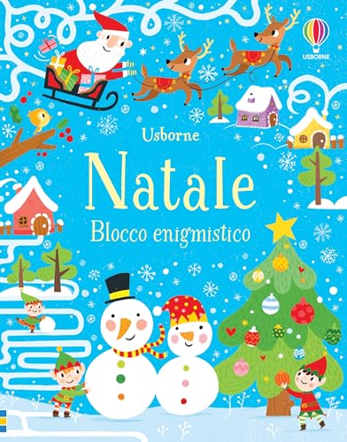Natale. Blocco enigmistico. Blocchi di giochi. Ediz. illustrat