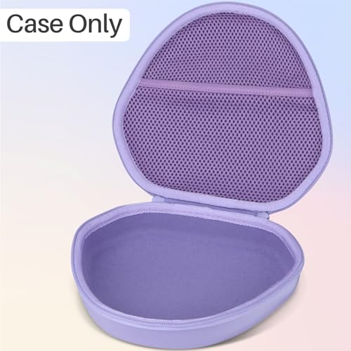 Image of Lebakort Hard Case Compatible with Apple AirPods Max 2 Over-Ear Headphones | Lightweight & Carry, Dustproof Storage, Travel Friendly, Portable for Daily Use, Purple Case
