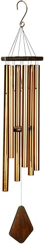 Miniatura 17 de Nature's Melody Premiere Grande Tunes Campanillas de Viento – Campanillas de Viento para Exteriores con 6 Tubos Afinados en Escala Pentatónica de